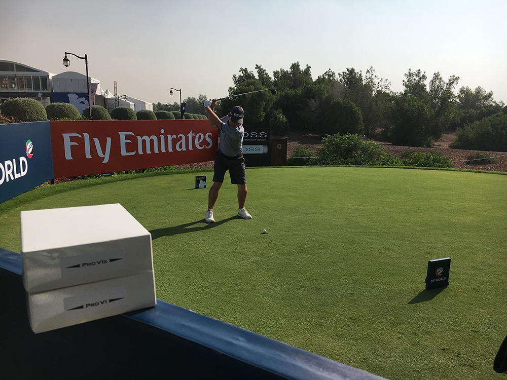 Golf Ball Loyalist Louis Oosthuizen dialing in his...