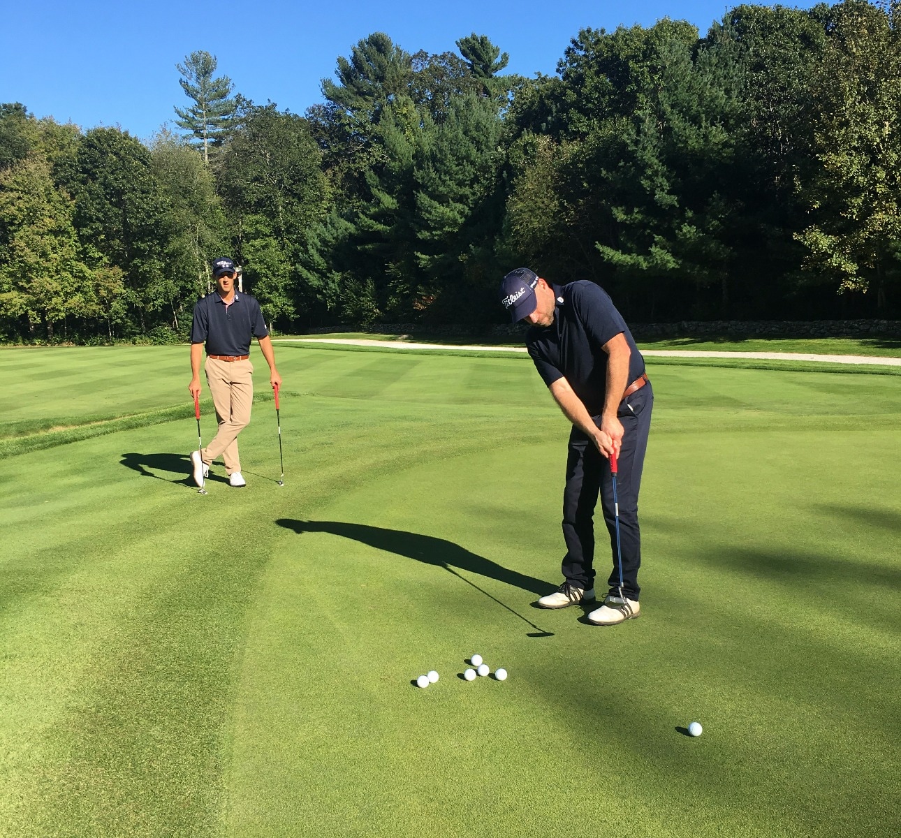 …followed by a Scotty Cameron putter fitting.