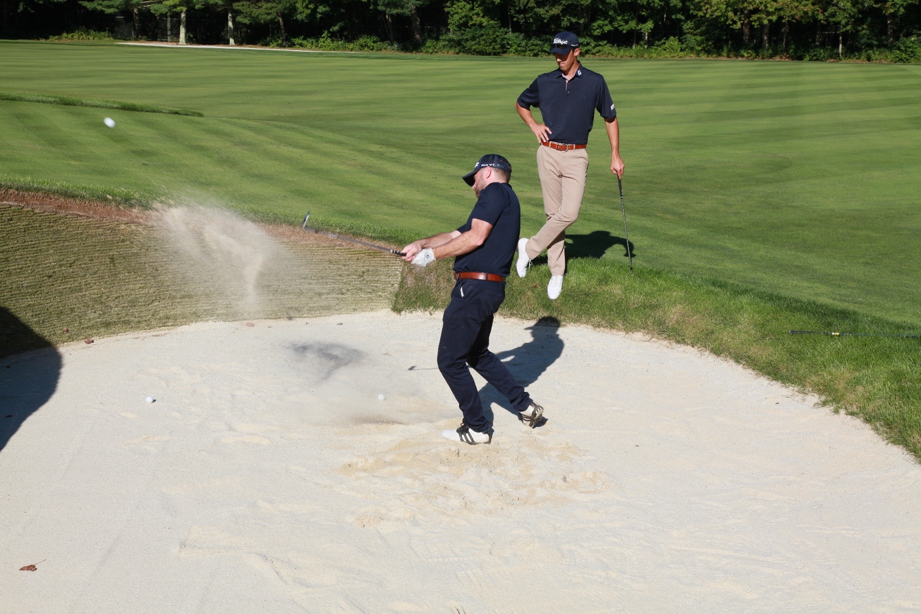 Vokey Wedge fitting at the short game area…